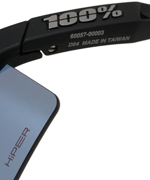 100%（ワンハンドレッド）100% (ワンハンドレッド) サングラス ブラックの古着・服飾アイテム