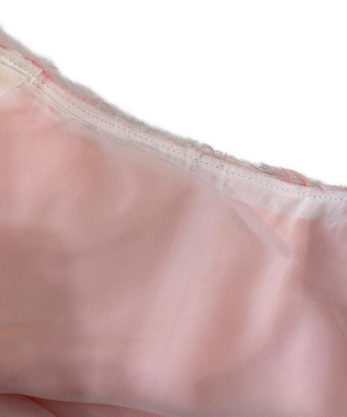 COMME des GARCONS HOMME PLUS（コムデギャルソンオムプリュス）COMME des GARCONS HOMME PLUS (コムデギャルソンオムプリュス) ジャガード切替ジャケットコート ピンク サイズ:XSの古着・服飾アイテム