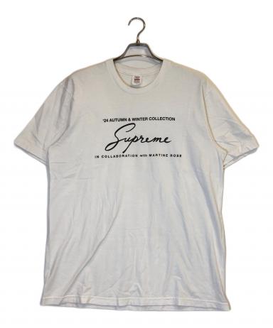 supreme シュプリーム　マーティンローズコラボ　Tシャツ メンズホワイト白 中古・古着通販】SUPREME (シュプリーム) MARTINE ROSE (マーティン