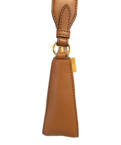 MICHAEL KORS（マイケル・コース）MICHAEL KORS (マイケルコース) ポーチ付きショルダーバッグ ブラウンの古着・服飾アイテム
