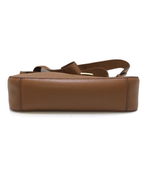MICHAEL KORS（マイケル・コース）MICHAEL KORS (マイケルコース) ポーチ付きショルダーバッグ ブラウンの古着・服飾アイテム