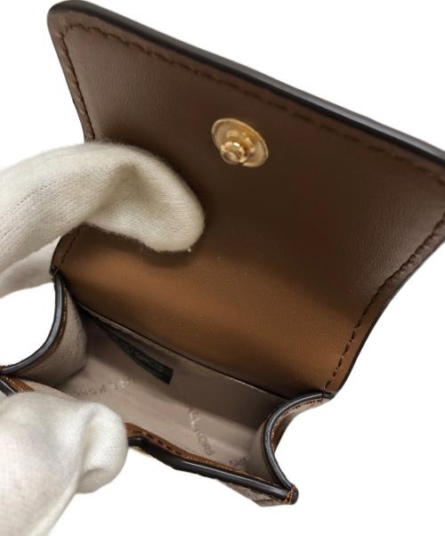 MICHAEL KORS（マイケル・コース）MICHAEL KORS (マイケルコース) ポーチ付きショルダーバッグ ブラウンの古着・服飾アイテム