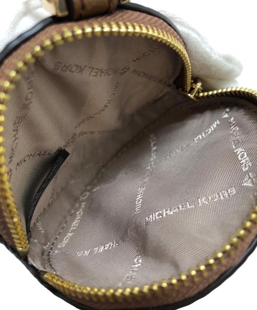 MICHAEL KORS（マイケル・コース）MICHAEL KORS (マイケルコース) ポーチ付きショルダーバッグ ブラウンの古着・服飾アイテム