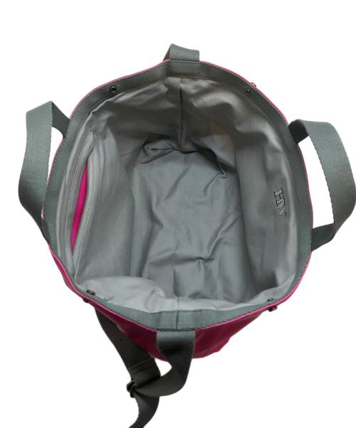 HUNTING WORLD（ハンティングワールド）HUNTING WORLD (ハンティングワールド) リバーシブルトートバッグ グレーの古着・服飾アイテム