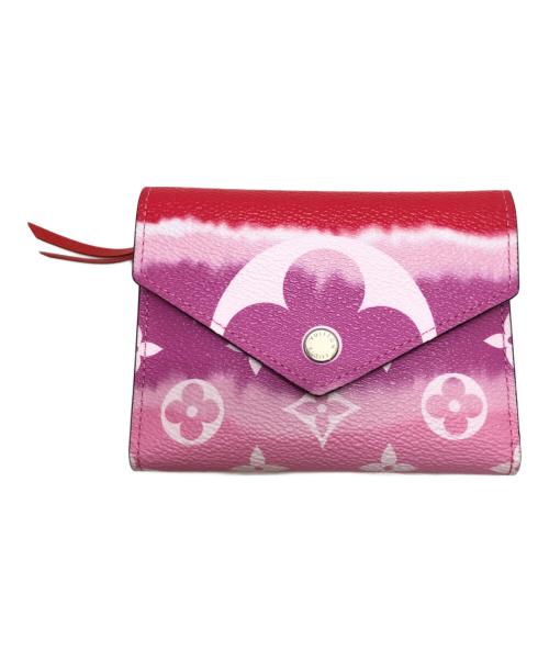 LOUIS VUITTON（ルイ ヴィトン）LOUIS VUITTON (ルイ ヴィトン) ポルトフォイユ ヴィクトリーヌ ピンクの古着・服飾アイテム