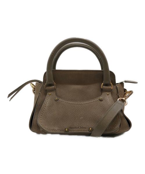 SEE BY CHLOE（シーバイクロエ）SEE BY CHLOE (シーバイクロエ) Susie Saddle Bag グレーの古着・服飾アイテム