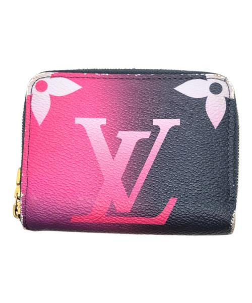 LOUIS VUITTON（ルイ ヴィトン）LOUIS VUITTON (ルイ ヴィトン) モノグラム ジップウォレット パープルの古着・服飾アイテム