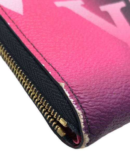 LOUIS VUITTON（ルイ ヴィトン）LOUIS VUITTON (ルイ ヴィトン) モノグラム ジップウォレット パープルの古着・服飾アイテム