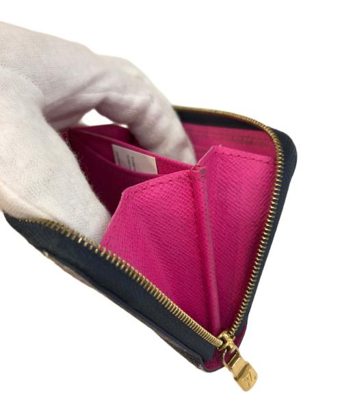 LOUIS VUITTON（ルイ ヴィトン）LOUIS VUITTON (ルイ ヴィトン) モノグラム ジップウォレット パープルの古着・服飾アイテム