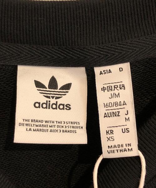adidas Originals（アディダスオリジナル）adidas Originals (オリジナルアディダス) トリコロールスウェット ブラック サイズ:M 未使用品の古着・服飾アイテム