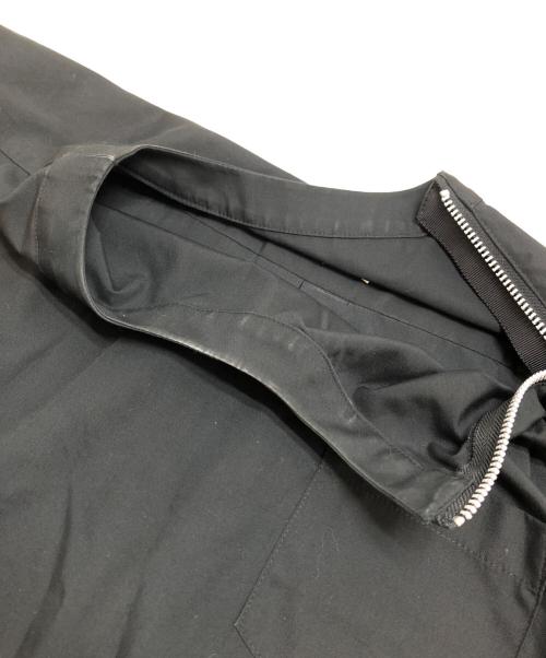 sacai（サカイ）sacai (サカイ) ショルダージップドッキングワンピース ブラック サイズ:Mの古着・服飾アイテム