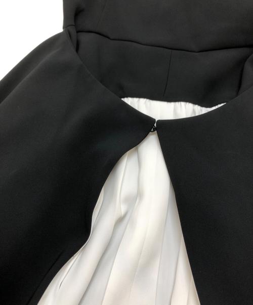 MOSCHINO（モスキーノ）MOSCHINO (モスキーノ) ノースリーブワンピース ブラック サイズ:38の古着・服飾アイテム