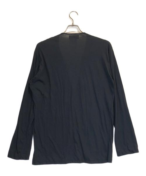 Yohji Yamamoto pour homme（ヨウジヤマモト プールオム）Yohji Yamamoto pour homme (ヨウジヤマモト プールオム) カーディガン ブラック サイズ:3の古着・服飾アイテム