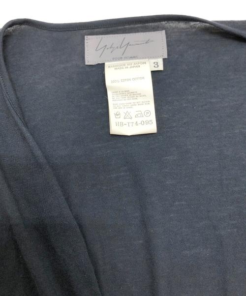 Yohji Yamamoto pour homme（ヨウジヤマモト プールオム）Yohji Yamamoto pour homme (ヨウジヤマモト プールオム) カーディガン ブラック サイズ:3の古着・服飾アイテム