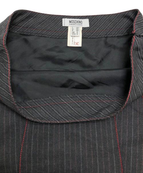 MOSCHINO（モスキーノ）MOSCHINO (モスキーノ) スカートセットアップ グレー サイズ:38の古着・服飾アイテム