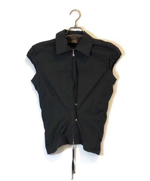 LOUIS VUITTON（ルイ ヴィトン）LOUIS VUITTON (ルイ ヴィトン) ダブルジップベスト ブラック サイズ:38の古着・服飾アイテム