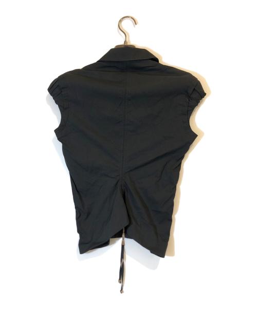 LOUIS VUITTON（ルイ ヴィトン）LOUIS VUITTON (ルイ ヴィトン) ダブルジップベスト ブラック サイズ:38の古着・服飾アイテム