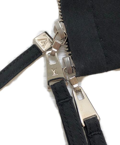 LOUIS VUITTON（ルイ ヴィトン）LOUIS VUITTON (ルイ ヴィトン) ダブルジップベスト ブラック サイズ:38の古着・服飾アイテム