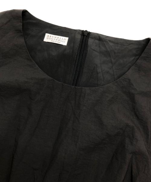 BRUNELLO CUCINELLI（ブルネロクチネリ）BRUNELLO CUCINELLI (ブルネロクチネリ) ノースリーブワンピース グレー サイズ:XLの古着・服飾アイテム