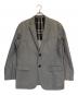 BURBERRY LONDON（バーバリーロンドン）の古着「リネン混テーラードジャケット」｜グレー