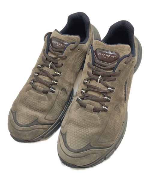 GIVENCHY（ジバンシィ）GIVENCHY (ジバンシィ) TK MX RUNNER ブラウン サイズ:45の古着・服飾アイテム