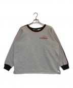 HARLEY-DAVIDSONハーレーダビッドソン）の古着「ロゴ刺繍スウェット」｜グレー