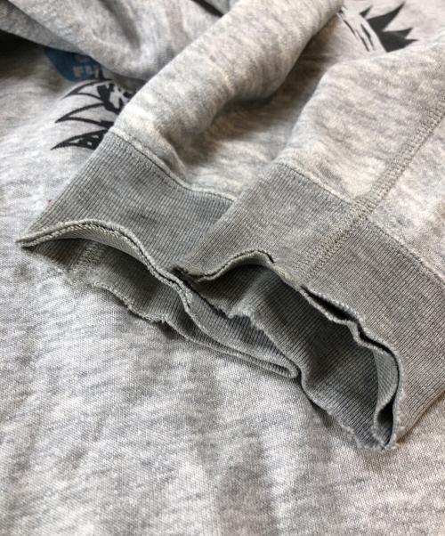 Hysteric Glamour（ヒステリックグラマー）Hysteric Glamour (ヒステリックグラマー) プリントスウェット グレー サイズ:Lの古着・服飾アイテム