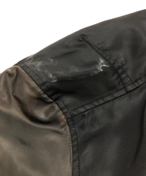 DIESEL（ディーゼル）DIESEL (ディーゼル) MA-1ジャケット ブラック サイズ:Mの古着・服飾アイテム