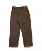 CarHarttカーハート）の古着「ダックペインターパンツ」｜ブラウン