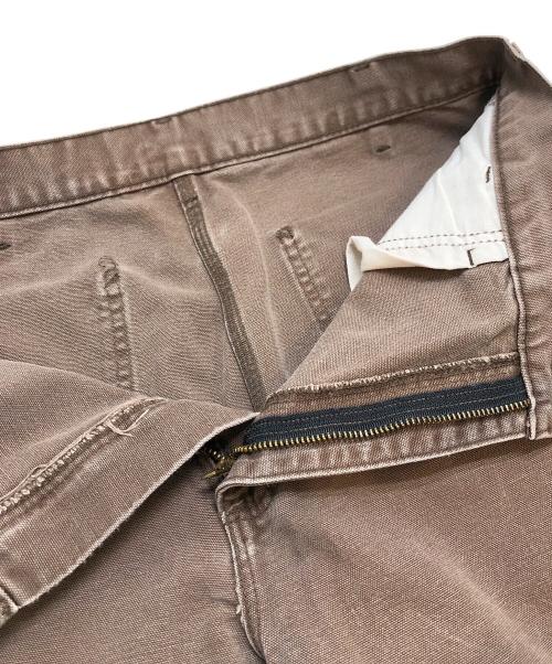 CarHartt（カーハート）CarHartt (カーハート) ダックペインターパンツ ブラウン サイズ:35-32の古着・服飾アイテム