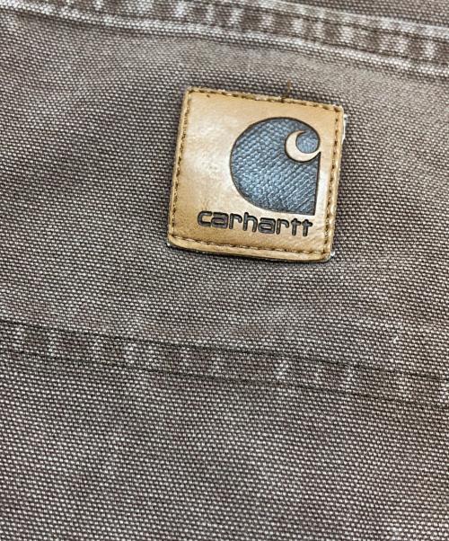 CarHartt（カーハート）CarHartt (カーハート) ダックペインターパンツ ブラウン サイズ:35-32の古着・服飾アイテム