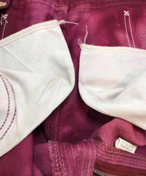 LEE（リー）LEE (リー) ヴィンテージパンツ レッド サイズ:38×34の古着・服飾アイテム