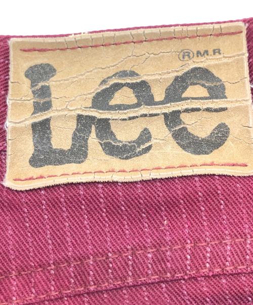 LEE（リー）LEE (リー) ヴィンテージパンツ レッド サイズ:38×34の古着・服飾アイテム