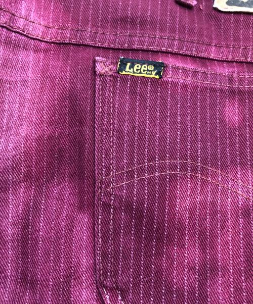 LEE（リー）LEE (リー) ヴィンテージパンツ レッド サイズ:38×34の古着・服飾アイテム