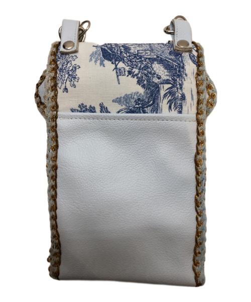 nori enomoto（ノリ エノモト）nori enomoto (ノリ エノモト) wave leather iphone folder ブルー サイズ:表記なしの古着・服飾アイテム