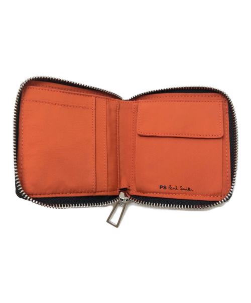 PS Paul Smith（ＰＳポールスミス）PS Paul Smith (ＰＳポールスミス) GFACE/ジップウォレット ブラックの古着・服飾アイテム