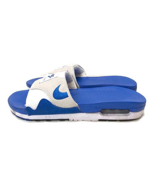 NIKE（ナイキ）NIKE (ナイキ) AIR MAX 1 SLIDE ブルー サイズ:UK8/EUR42.5/BR40.5/CN270(2.5)の古着・服飾アイテム