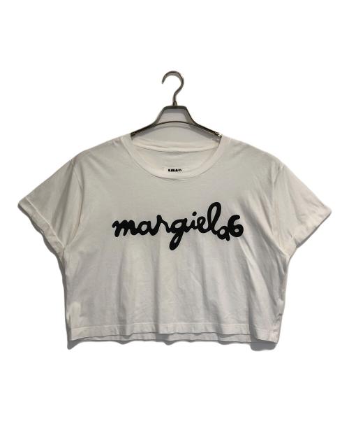 MM6 Maison Margiela（エムエムシックスメゾンマルジェラ）MM6 Maison Margiela (エムエムシックスメゾンマルジェラ) Tシャツ ホワイト サイズ:Ｌの古着・服飾アイテム