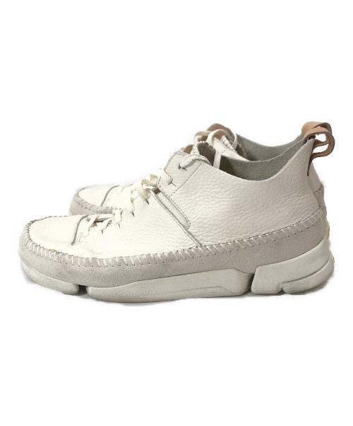 CLARKS ORIGINALS（クラークス オリジナルズ）CLARKS ORIGINALS (クラークス オリジナルズ) Trigenic Flex ホワイト サイズ:25.5CMの古着・服飾アイテム