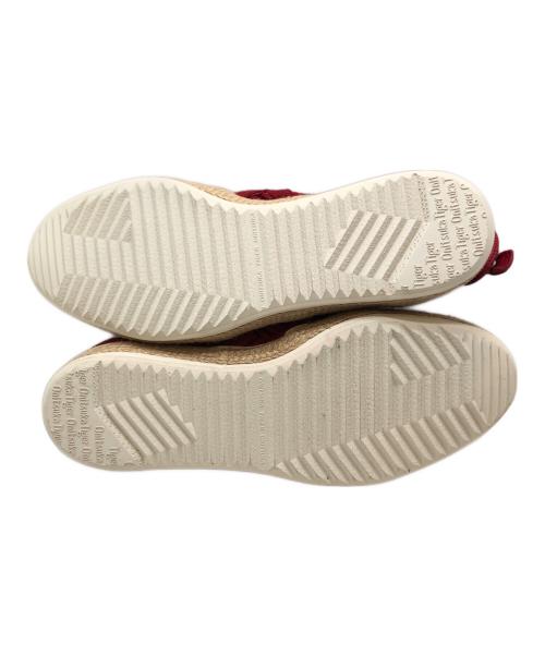 Onitsuka Tiger（オニツカタイガー）Onitsuka Tiger (オニツカタイガー) ローカットスニーカー レッド サイズ:26 未使用品の古着・服飾アイテム