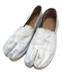 Maison Margiela（メゾンマルジェラ）の古着「足袋エスパドリーユ」｜ブルー
