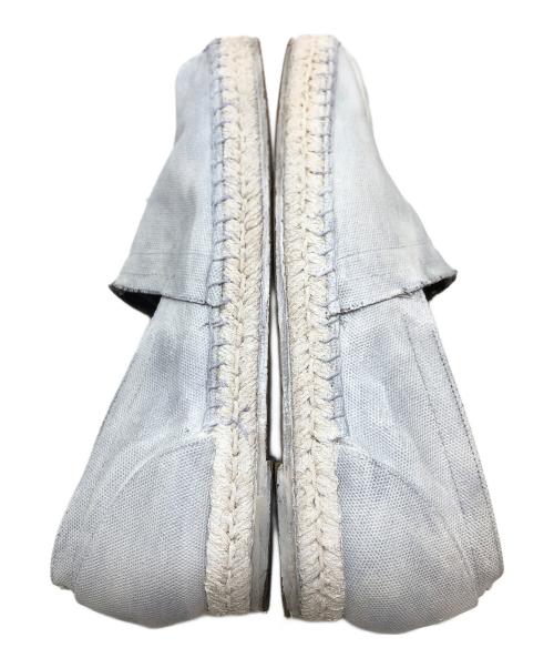 Maison Margiela（メゾンマルジェラ）Maison Margiela (メゾンマルジェラ) 足袋エスパドリーユ ブルー サイズ:381/2の古着・服飾アイテム