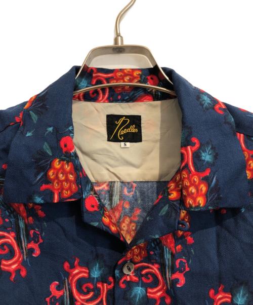 Needles（ニードルズ）Needles (ニードルズ) Cut-Off Bottom One-up Shirt Wool Twill ブルー サイズ:Ｓの古着・服飾アイテム