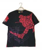 雅結×錦ミヤビムスビ×ニシキ）の古着「初号機 リリス ロンギヌスの槍Tシャツ」｜ブラック