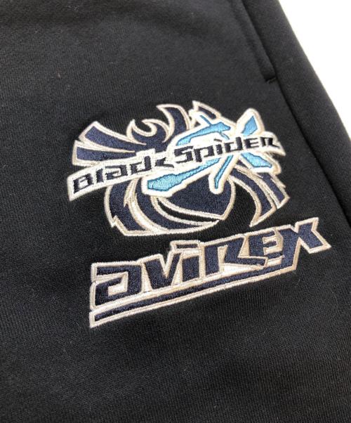 X-LARGE（エクストララージ）X-LARGE (エクストララージ) AVIREX (アヴィレックス) スウェットパンツ ブラック サイズ:Mの古着・服飾アイテム