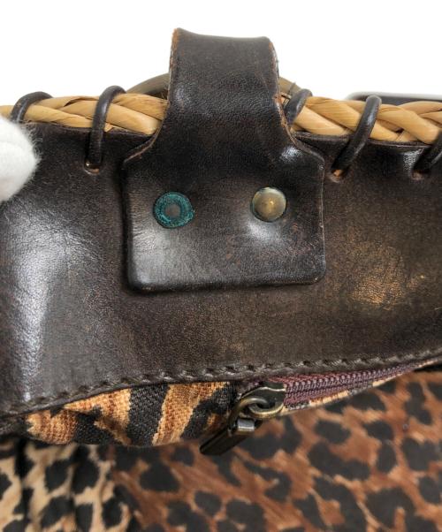 DOLCE & GABBANA（ドルチェ＆ガッバーナ）DOLCE & GABBANA (ドルチェ＆ガッバーナ) ロゴカゴバッグの古着・服飾アイテム