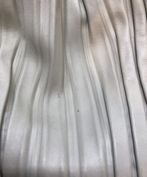 GIORGIO ARMANI（ジョルジョアルマーニ）GIORGIO ARMANI (ジョルジョアルマーニ) レザー巾着バッグの古着・服飾アイテム