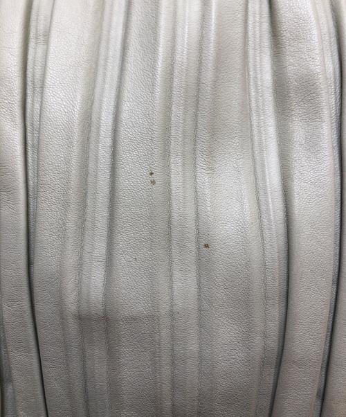 GIORGIO ARMANI（ジョルジョアルマーニ）GIORGIO ARMANI (ジョルジョアルマーニ) レザー巾着バッグの古着・服飾アイテム