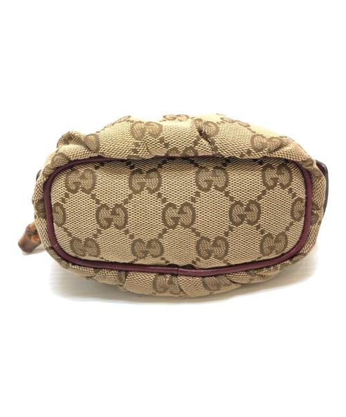 GUCCI（グッチ）GUCCI (グッチ) GG柄ポーチ ベージュの古着・服飾アイテム