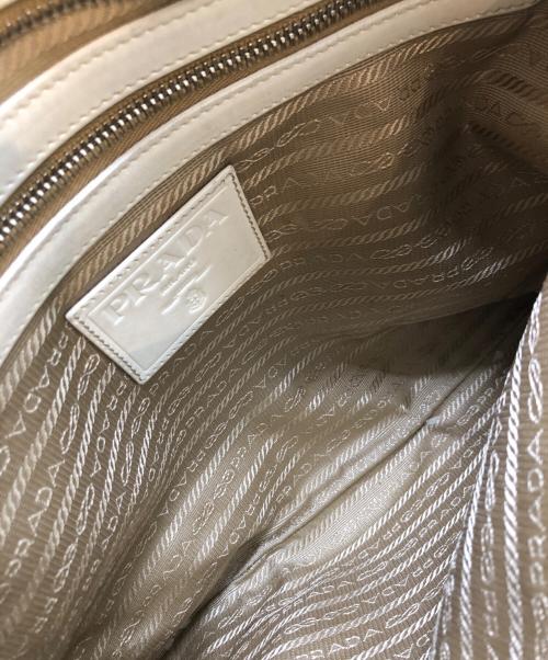 PRADA（プラダ）PRADA (プラダ) ジャガードショルダーバッグ ブラウン サイズ:表記なしの古着・服飾アイテム